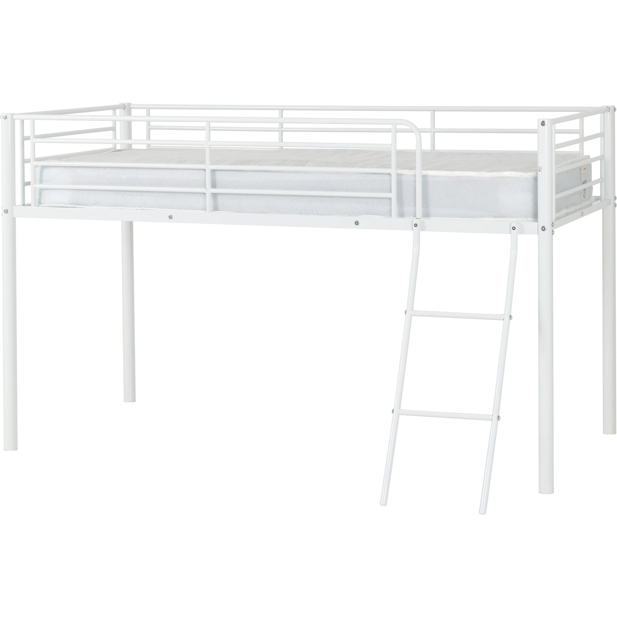 Kora Mid Sleeper Bed - White