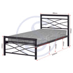 Kelly 3' Bed - Black