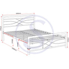 Kelly 5' Bed - Black