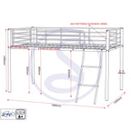 Kora Mid Sleeper Bed - Black