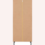 Leon 2 Door 1 Drawer Wardrobe - Medium Oak Effect