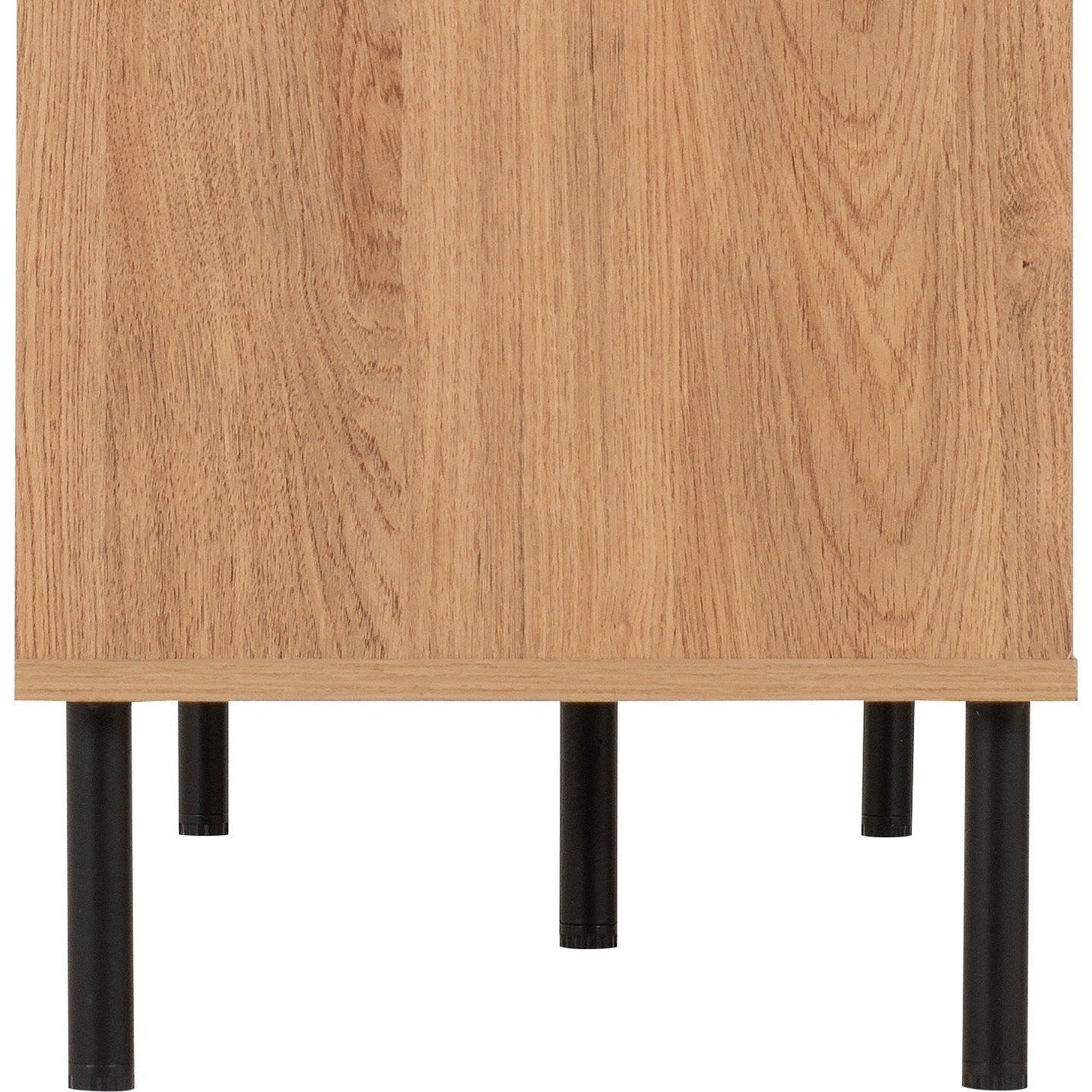 Leon 2 Door Tv Unit - Medium Oak Effect