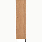 Leon 3 Door 2 Drawer Wardrobe - Medium Oak Effect
