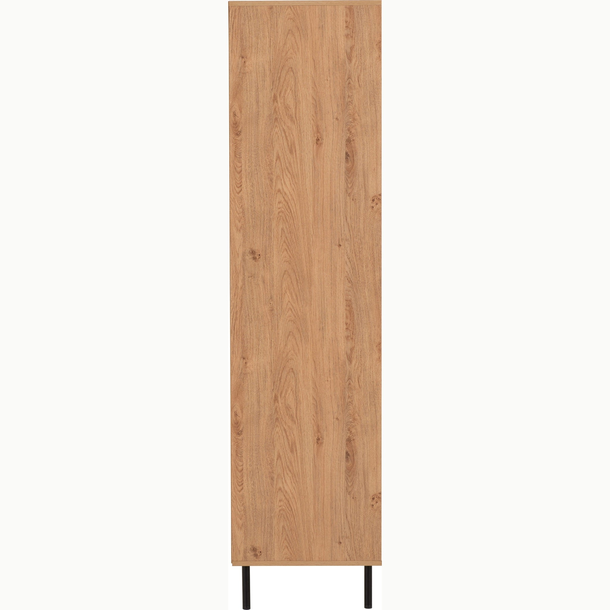Leon 3 Door 2 Drawer Wardrobe - Medium Oak Effect