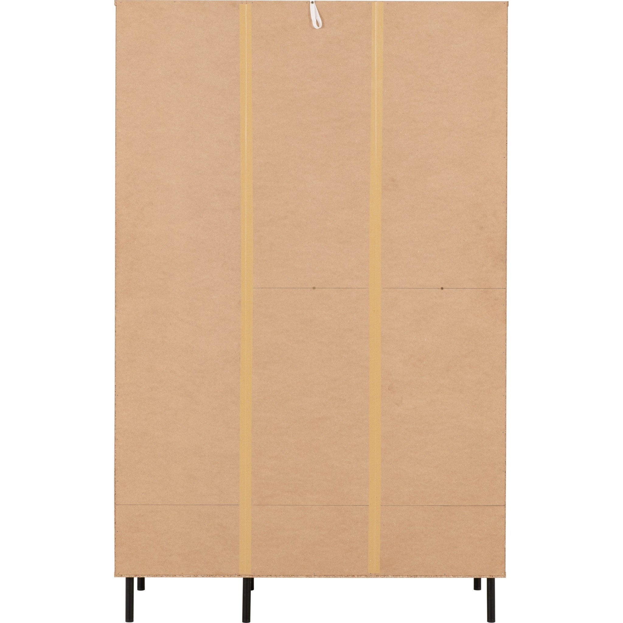 Leon 3 Door 2 Drawer Wardrobe - Medium Oak Effect