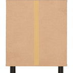 Leon 3 Drawer Bedside - Medium Oak Effect