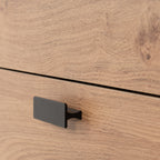 Leon 2 Drawer Coffee Table - Medium Oak Effect