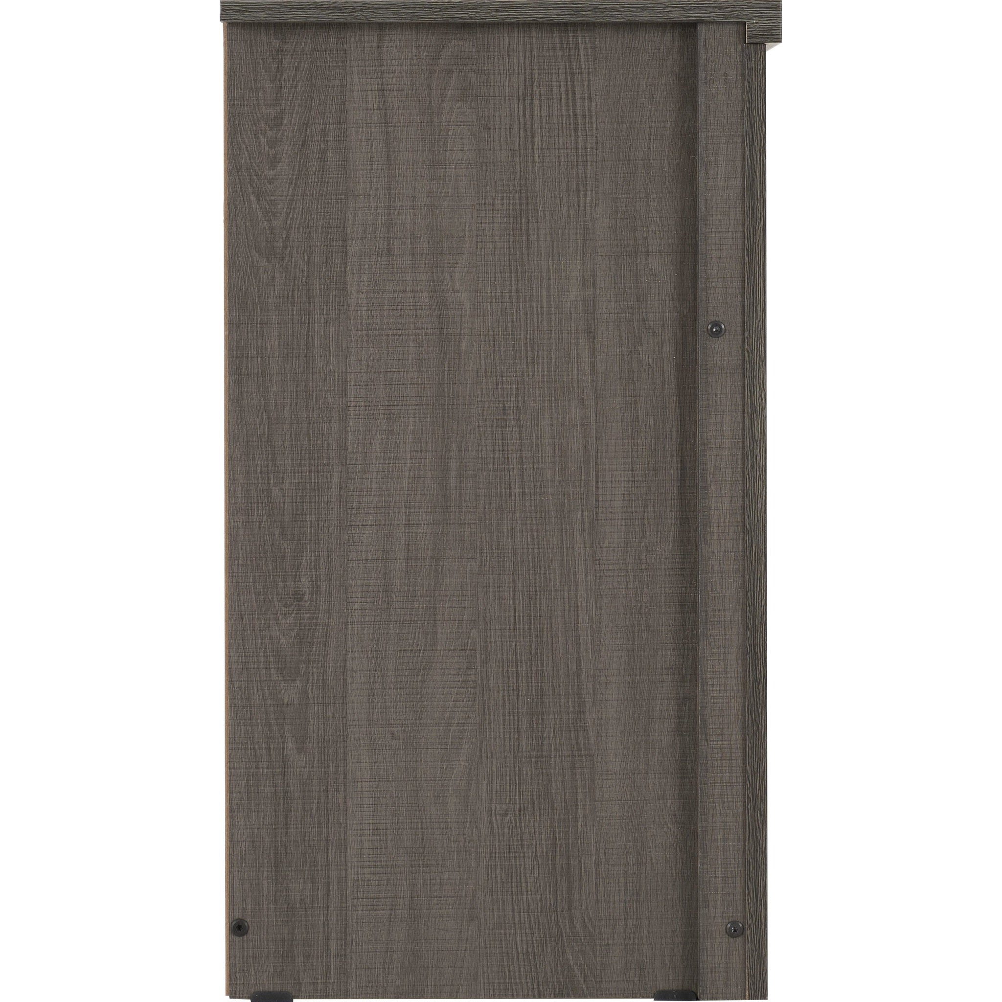Lisbon 3 Drawer Chest - Black Wood Grain