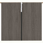Lisbon 3 Drawer Chest - Black Wood Grain