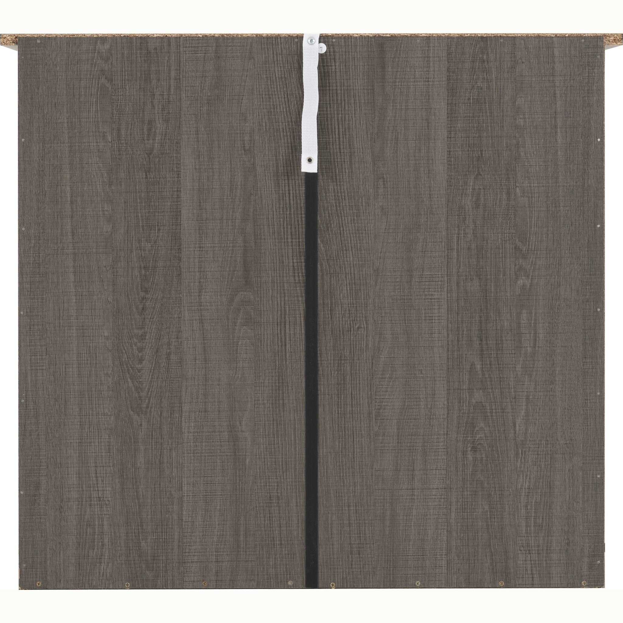 Lisbon 3 Drawer Chest - Black Wood Grain