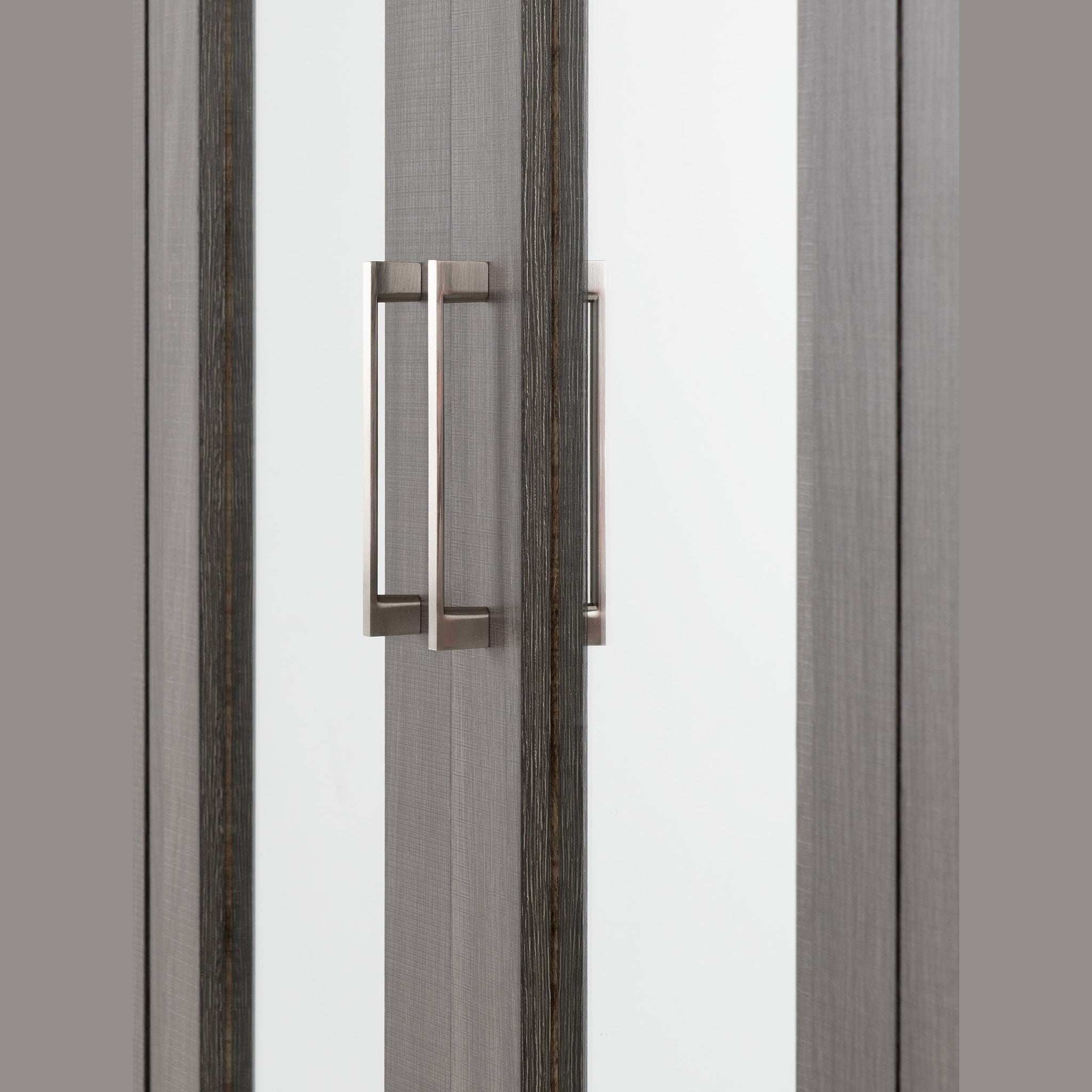 Lisbon 4 Door Wardrobe - Black Wood Grain