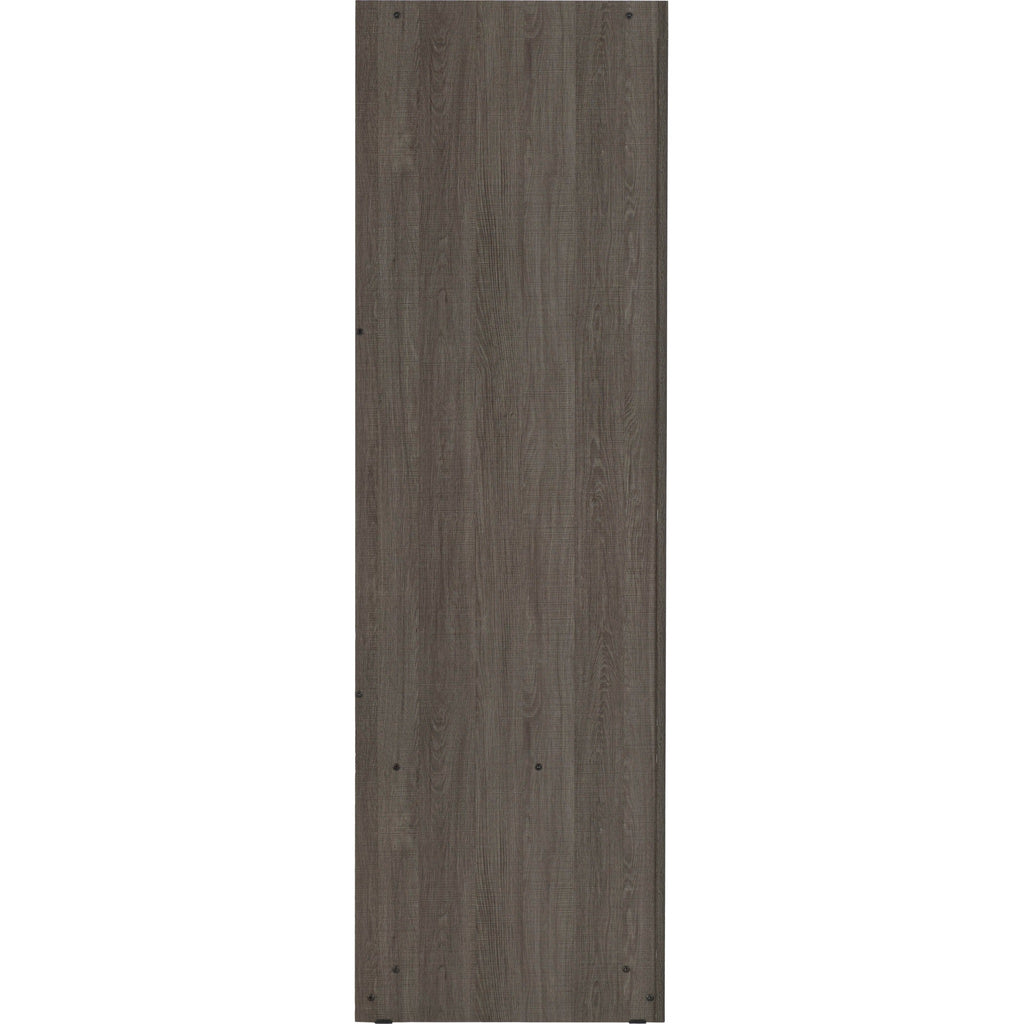 Lisbon Slider Wardrobe - Black Wood Grain