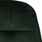 Lukas Dining Chair X2 Per Box - Emerald Green Velvet