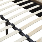 Madison 5' Bed - Fawn Velvet Fabric