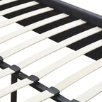 Madison 4'6" Bed - Grey Velvet Fabric