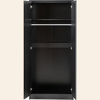 Malvern 2 Door Wardrobe - Black