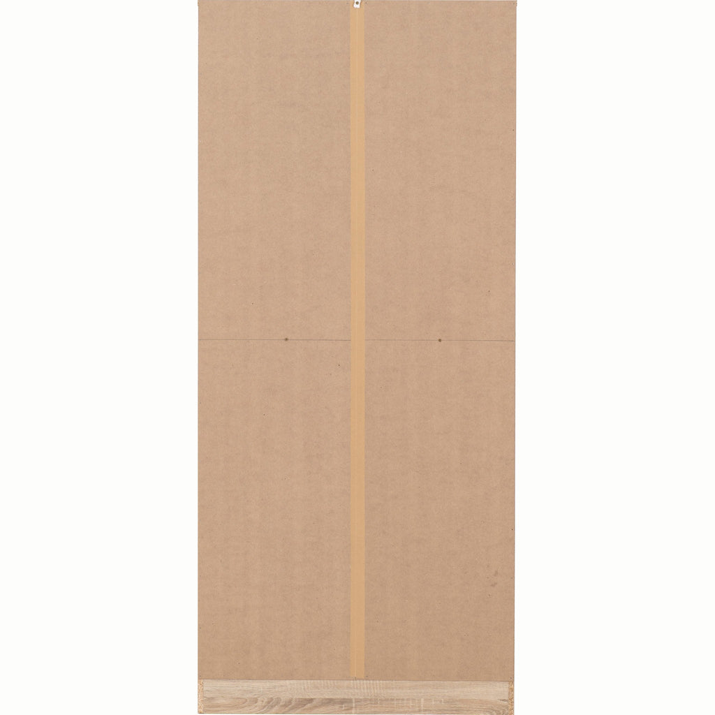Malvern 2 Door Wardrobe - Black