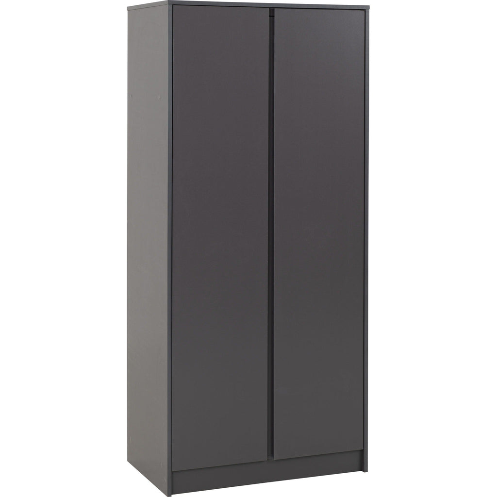 Malvern 2 Door Wardrobe - Grey