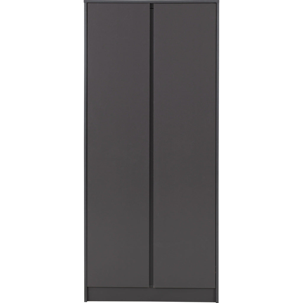 Malvern 2 Door Wardrobe - Grey