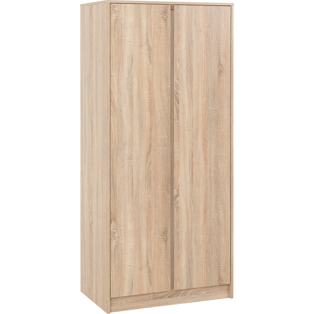Malvern 2 Door Wardrobe - Sonoma Oak Effect