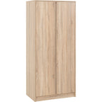 Malvern 2 Door Wardrobe - Sonoma Oak Effect