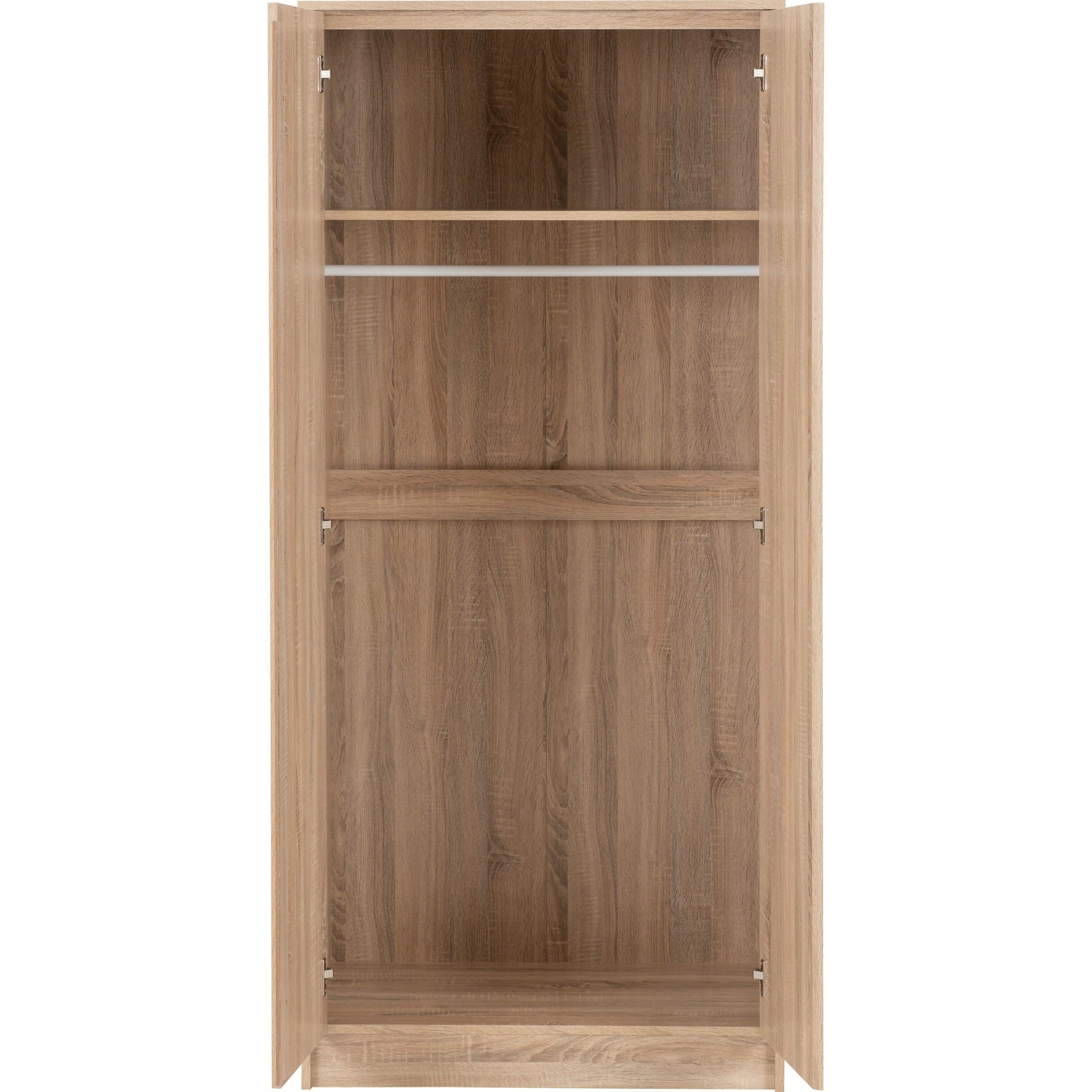 Malvern 2 Door Wardrobe - Sonoma Oak Effect