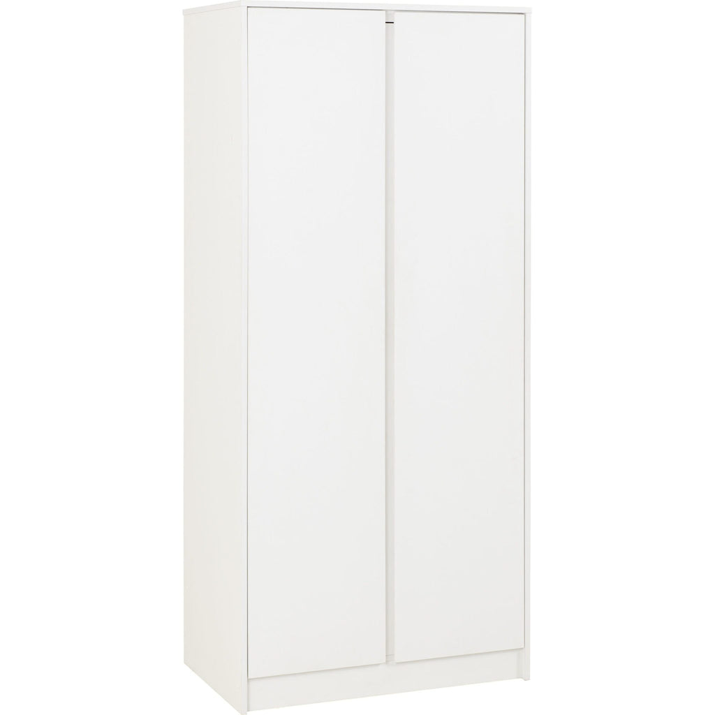 Malvern 2 Door Wardrobe - White