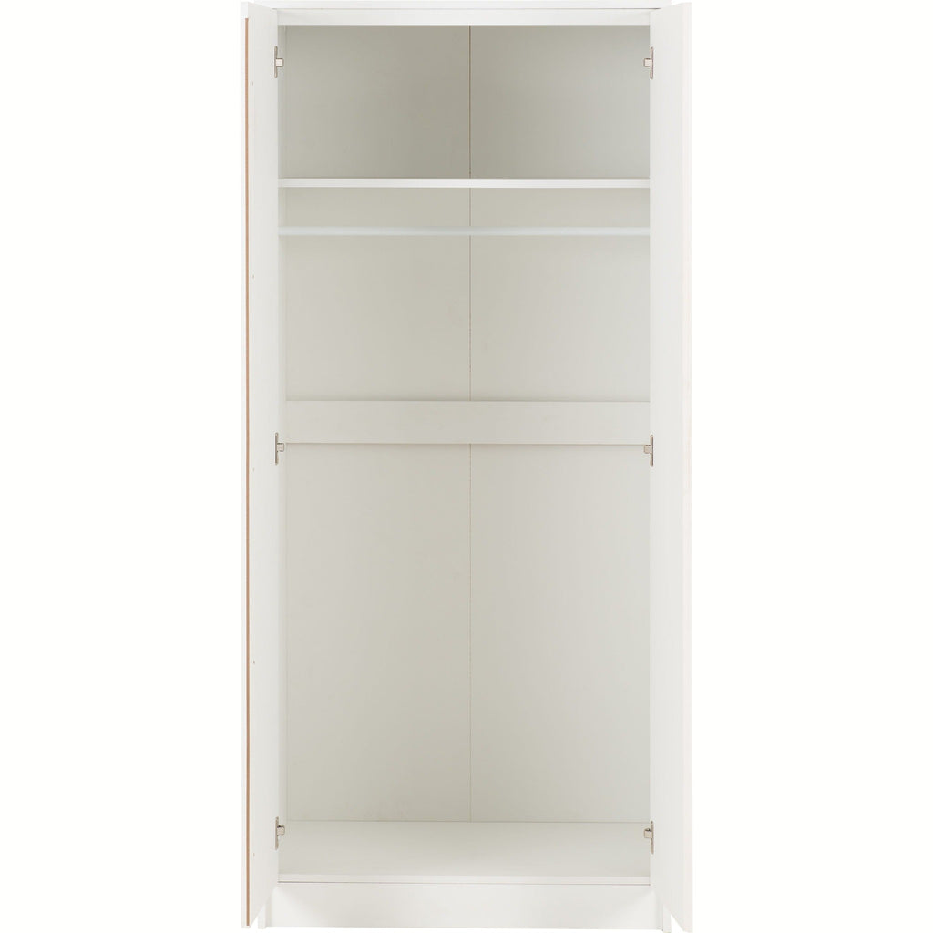Malvern 2 Door Wardrobe - White