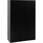 Malvern 3 Door Wardrobe - Black
