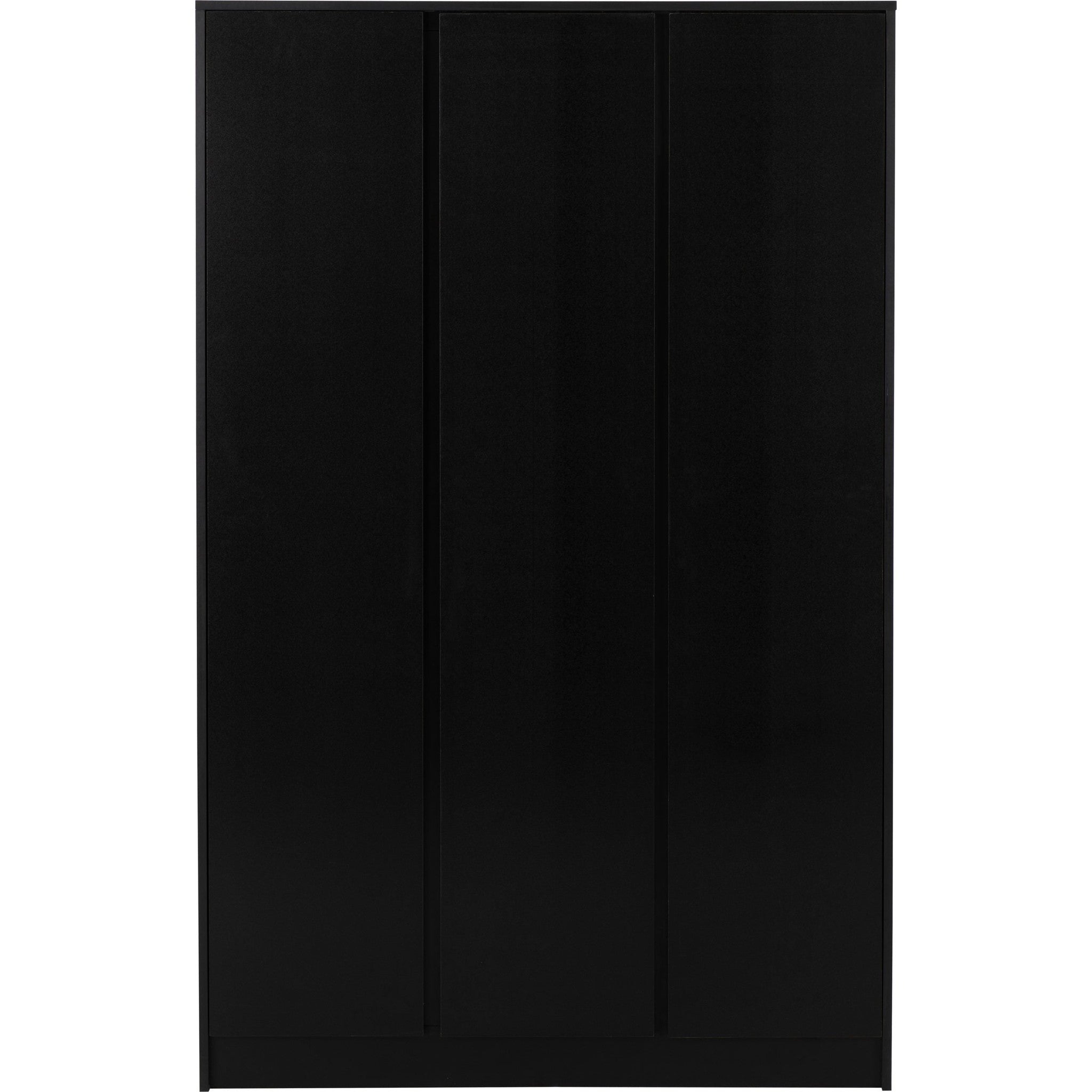 Malvern 3 Door Wardrobe - Black