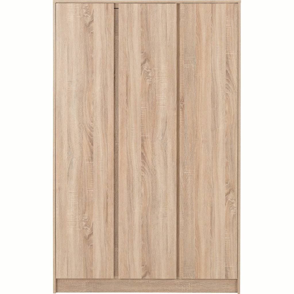 Malvern 3 Door Wardrobe - Sonoma Oak Effect