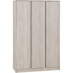 Malvern 3 Door Wardrobe - Urban Snow
