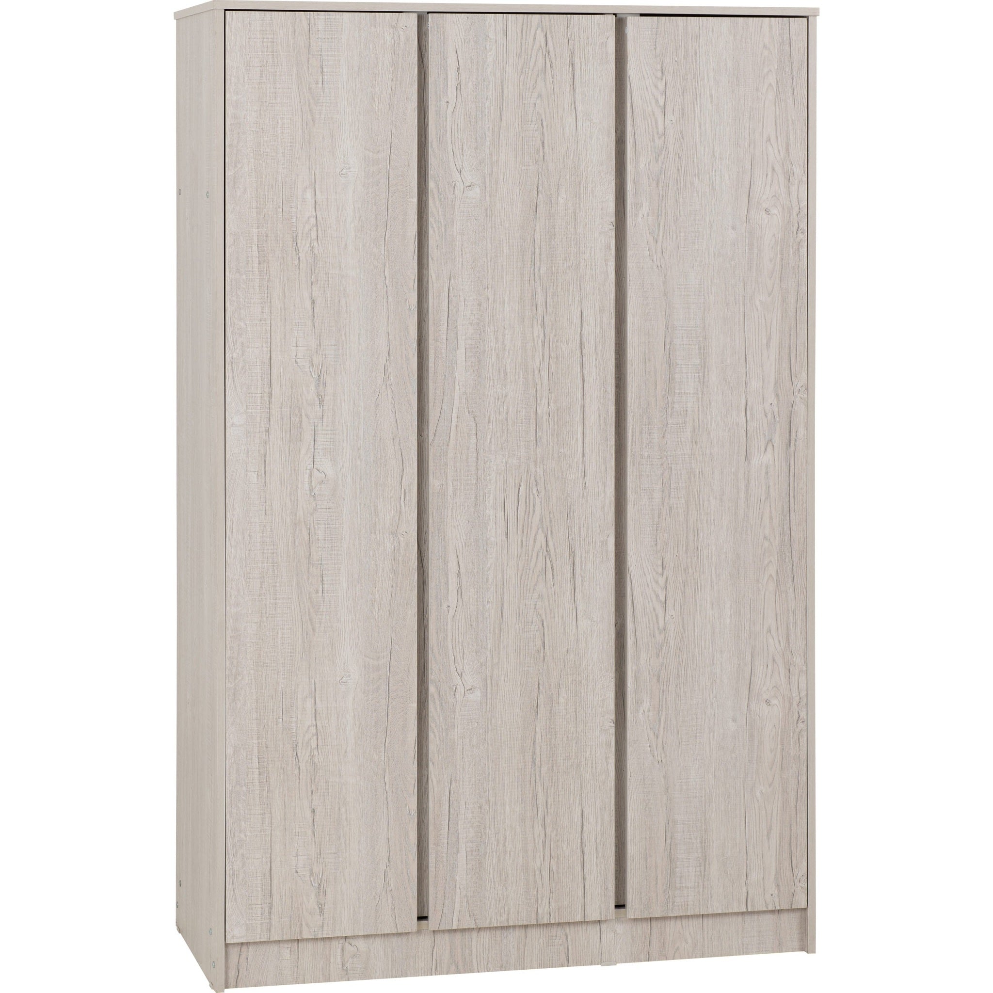 Malvern 3 Door Wardrobe - Urban Snow