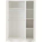 Malvern 3 Door Wardrobe - White