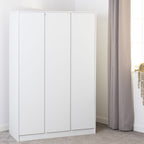 Malvern 3 Door Wardrobe - White