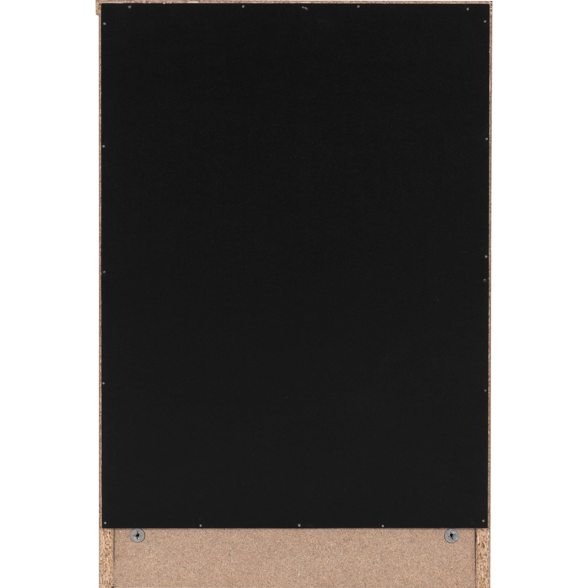 Malvern 3 Drawer Bedside - Black