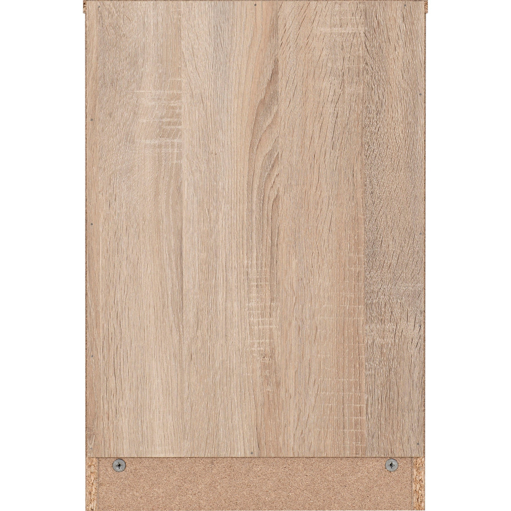 Malvern 3 Drawer Bedside - Sonoma Oak Effect