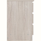 Malvern 3 Drawer Bedside - Urban Snow