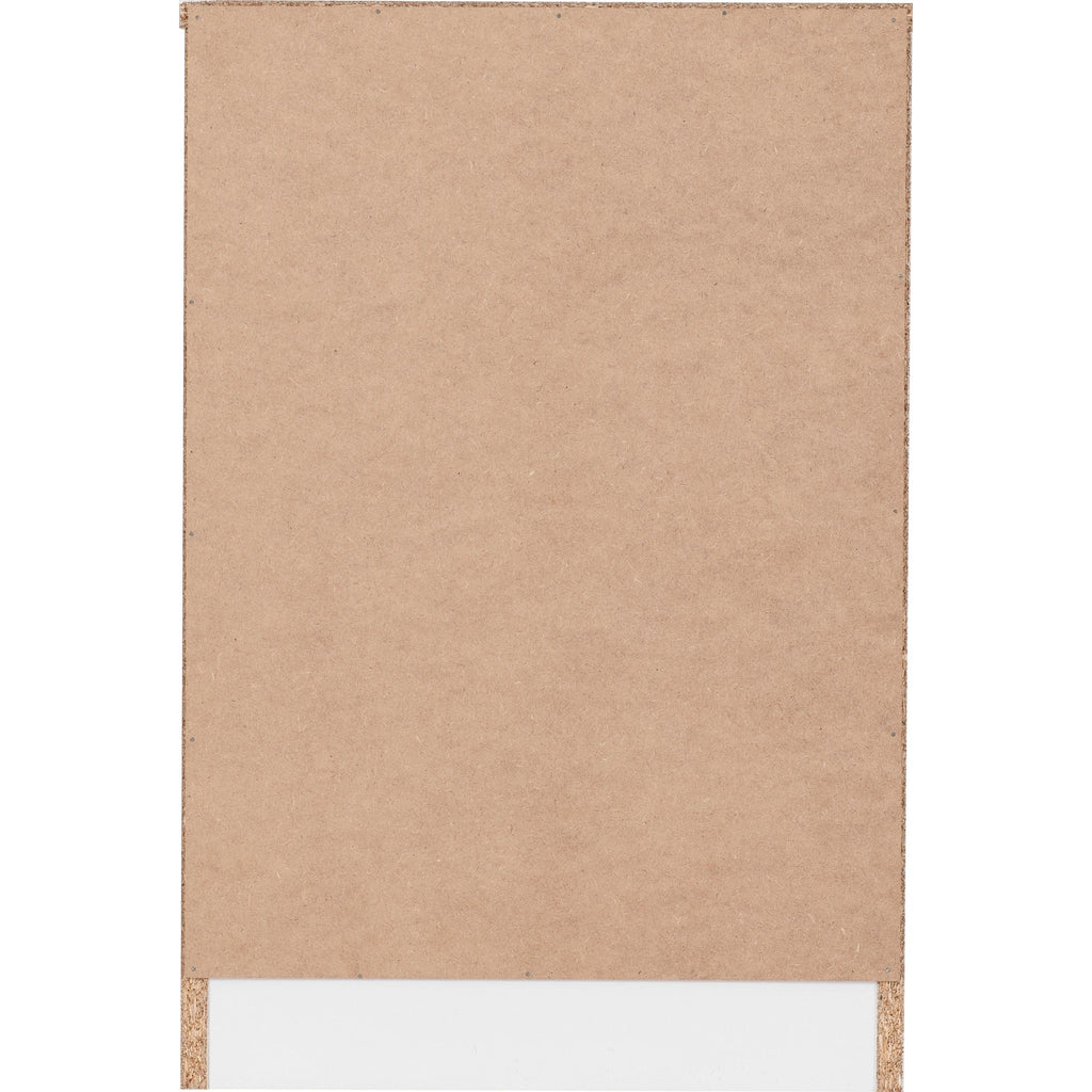 Malvern 3 Drawer Bedside X2 - White