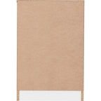 Malvern 3 Drawer Bedside X2 - White