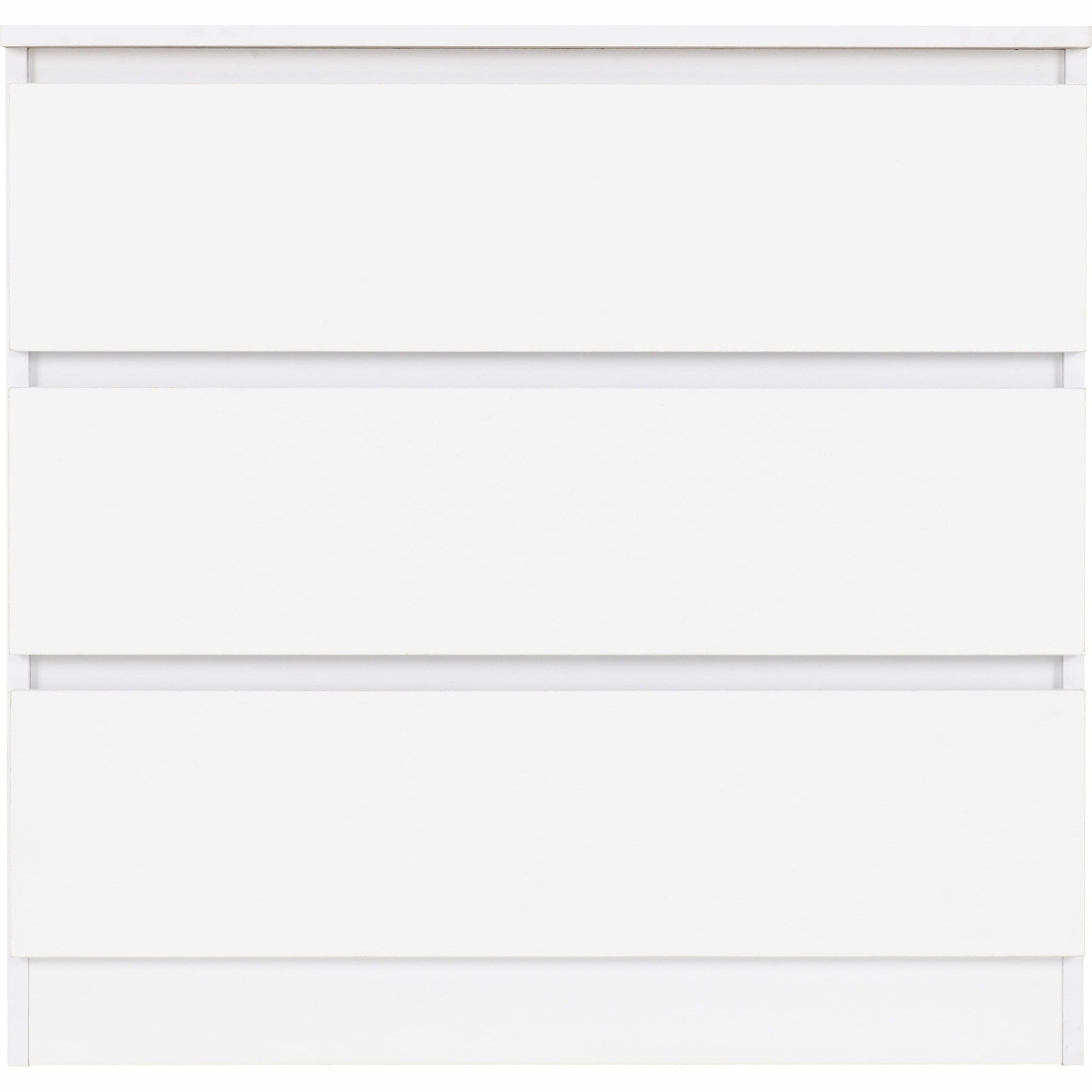 Malvern 3 Drawer Chest - White