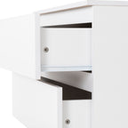 Malvern 3 Drawer Chest - White