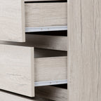 Malvern 3+2 Drawer Chest - Urban Snow