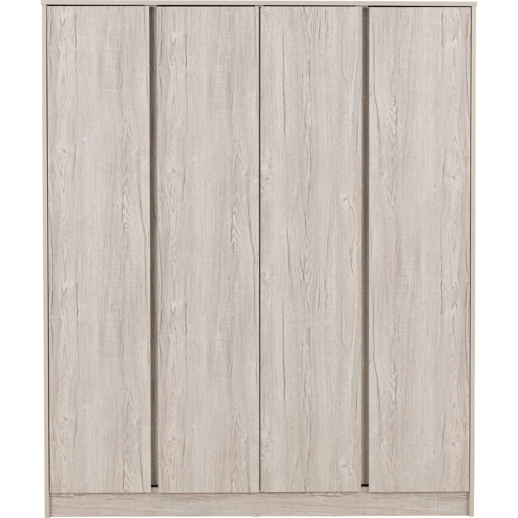 Malvern 4 Door Wardrobe - Urban Snow