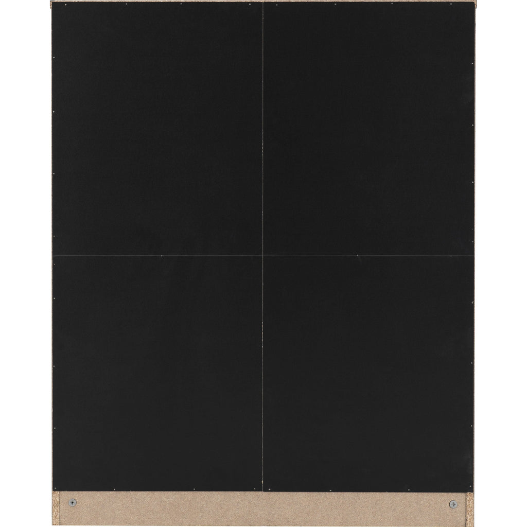 Malvern 4 Drawer Chest - Black