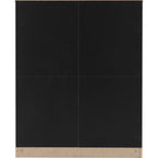 Malvern 4 Drawer Chest - Black