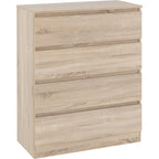Malvern 4 Drawer Chest - Sonoma Oak Effect