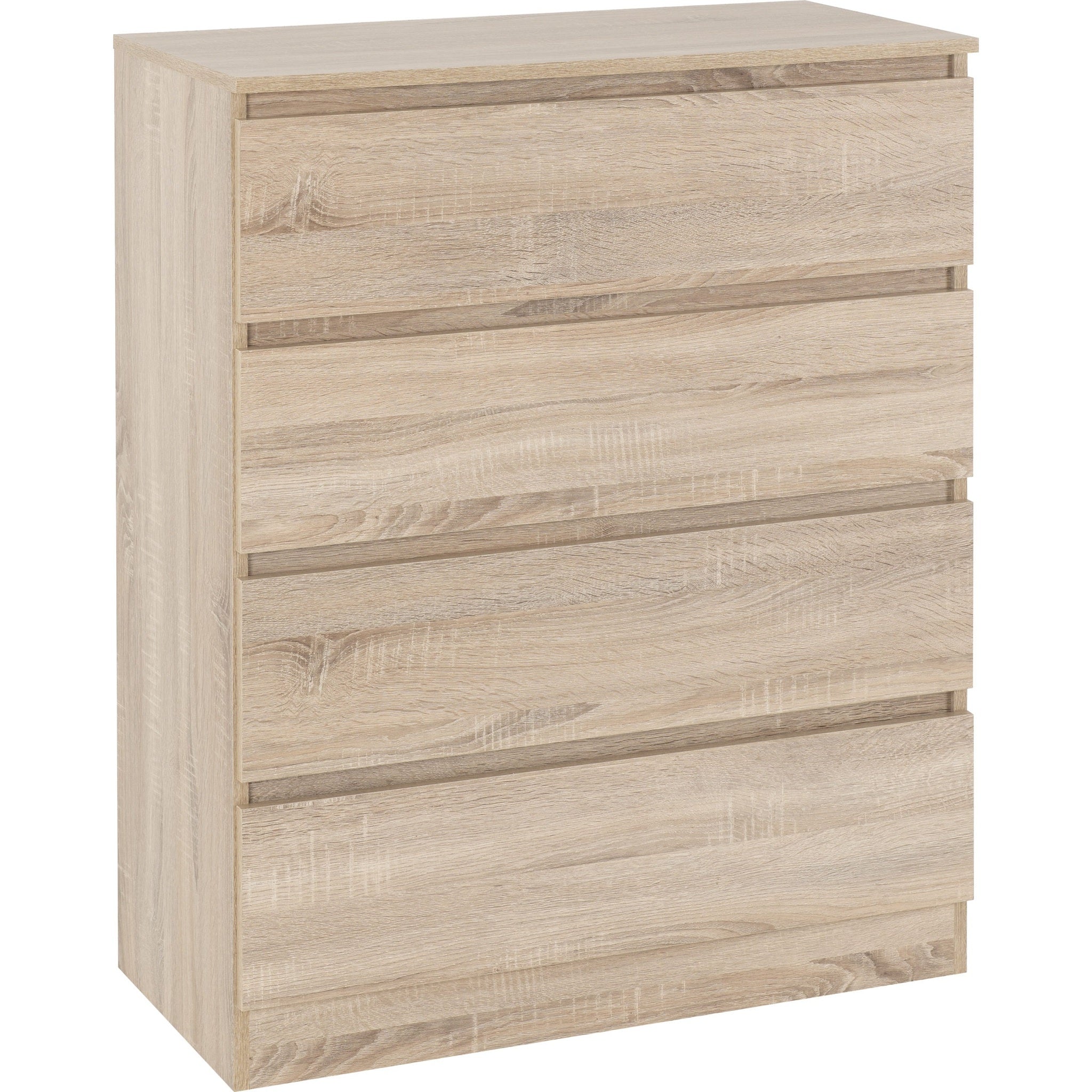 Malvern 4 Drawer Chest - Sonoma Oak Effect