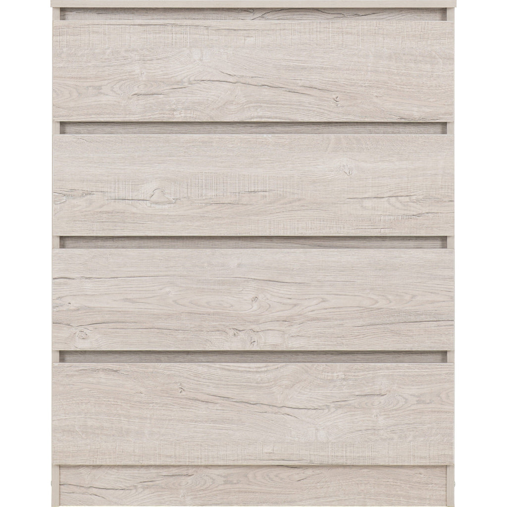 Malvern 4 Drawer Chest - Urban Snow