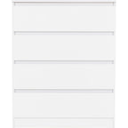 Malvern 4 Drawer Chest - White